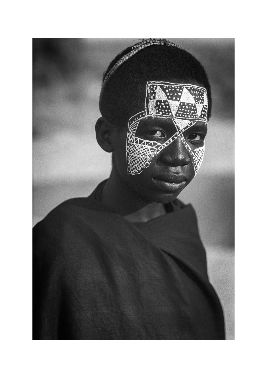 Young Masai man. Tanzania 1997.